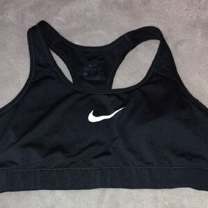 Nike Women's Black and White Sports Bra